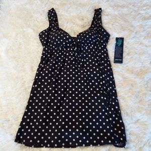 ‎Longitude Polka Dot Swimdress